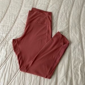 Lululemon Capris light peach color